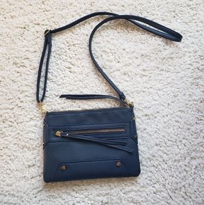 Blue Cross Body Purse